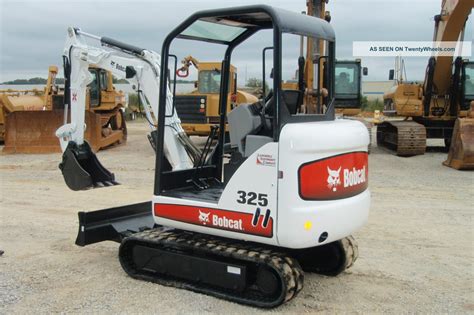 1999 bobcat 325 mini excavator|bobcat 325 specifications.